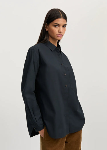 Lynette Shirt | Black Navy