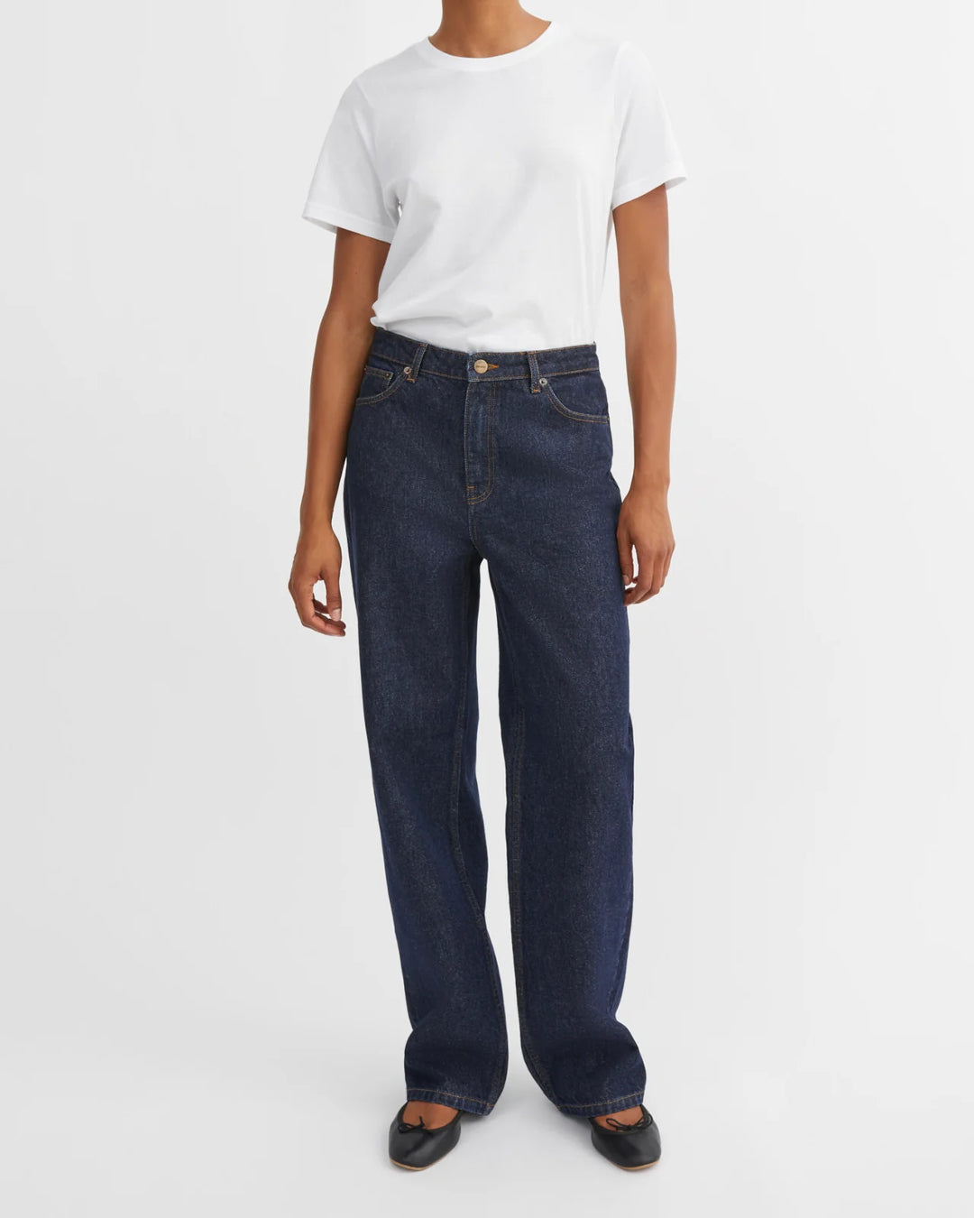 Maddy Straight Jeans | Indigo Blue