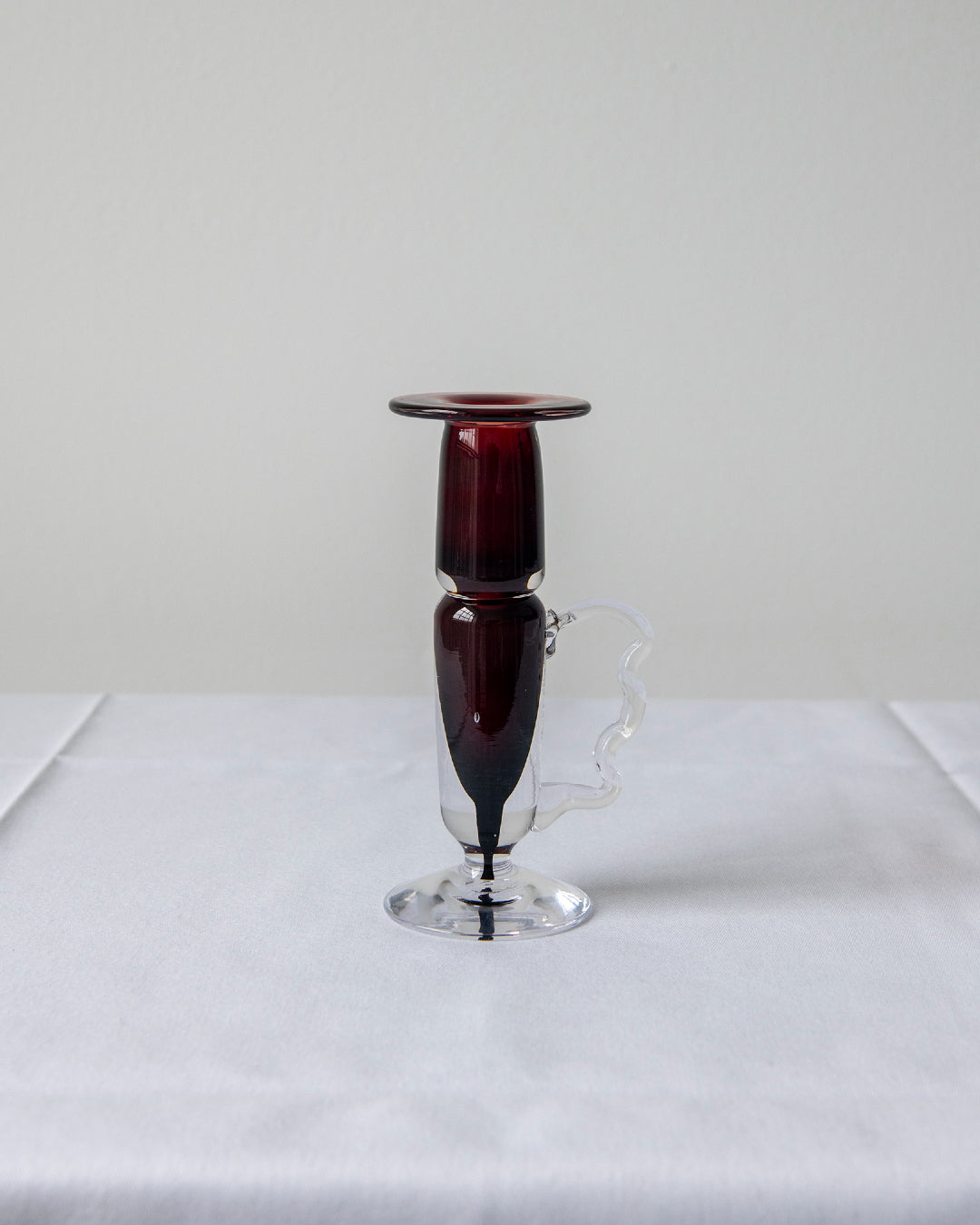 Bellucci Candleholder | Ruby