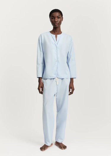 Poplin Pyjamas in Blue Eyes