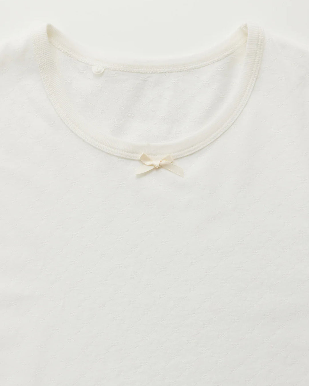 Messhu Tee | Pure Ecru