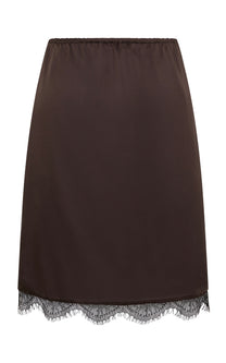 Fine Lace Skirt  | Bark