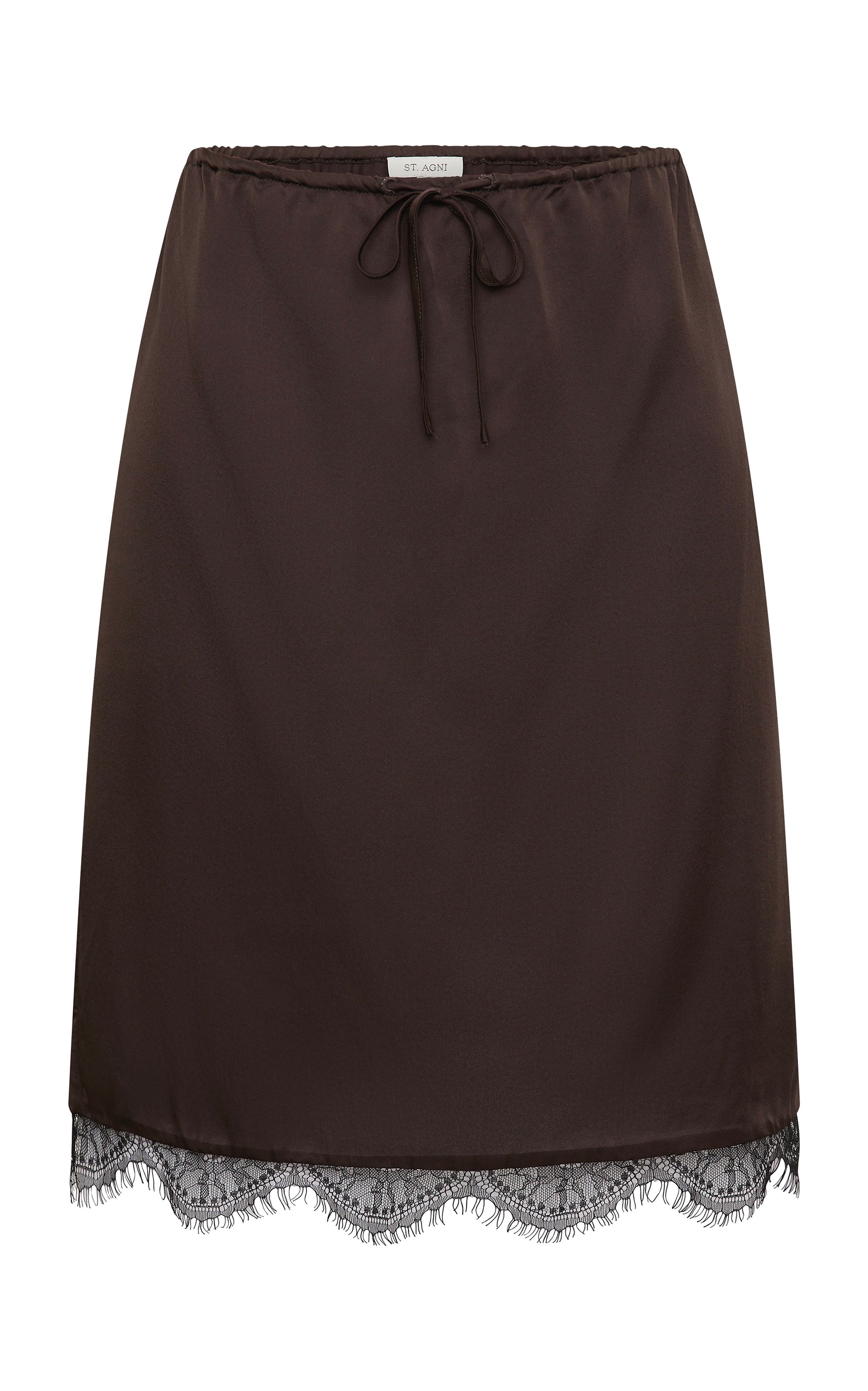 Fine Lace Skirt  | Bark