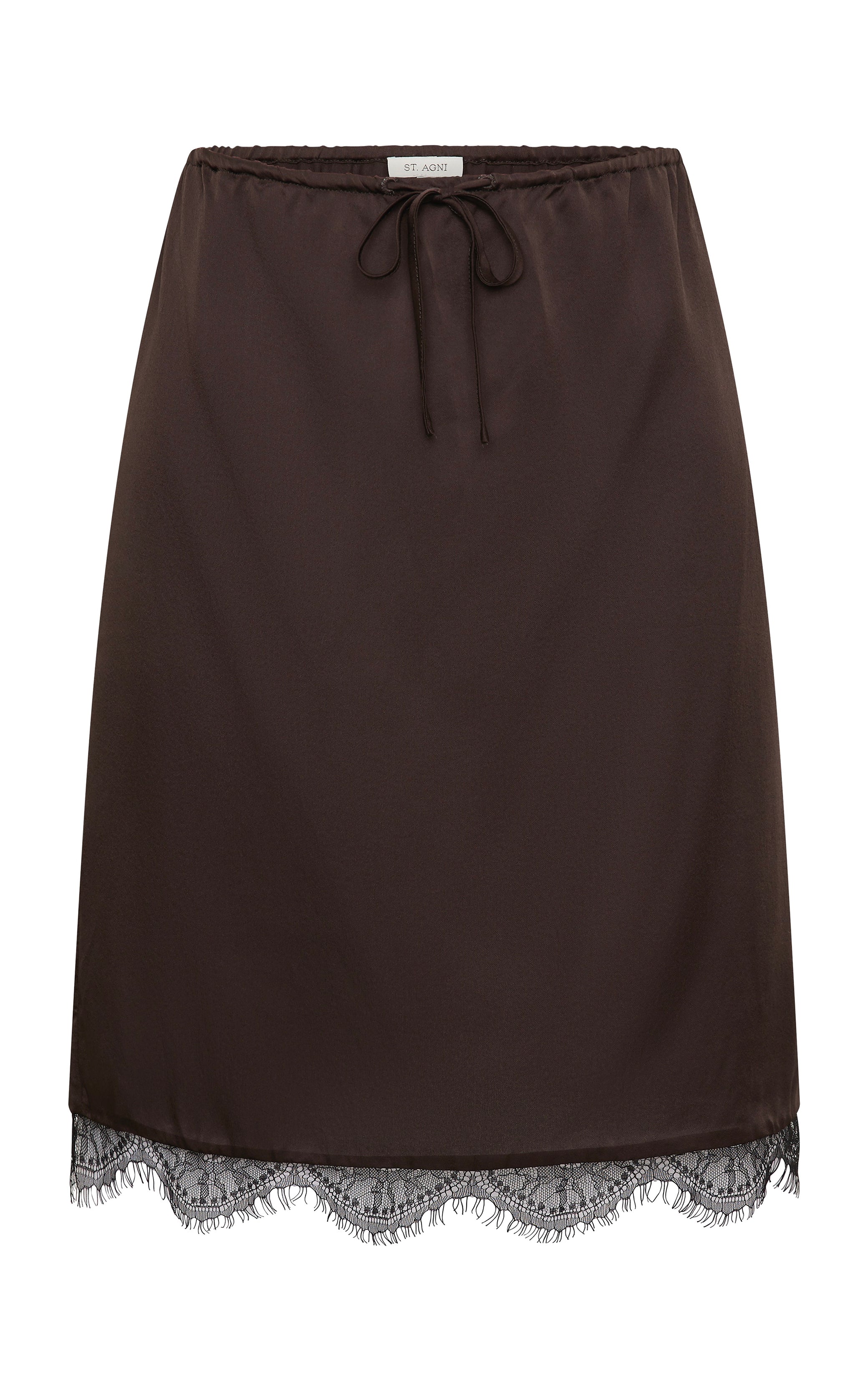 Fine Lace Skirt  | Bark