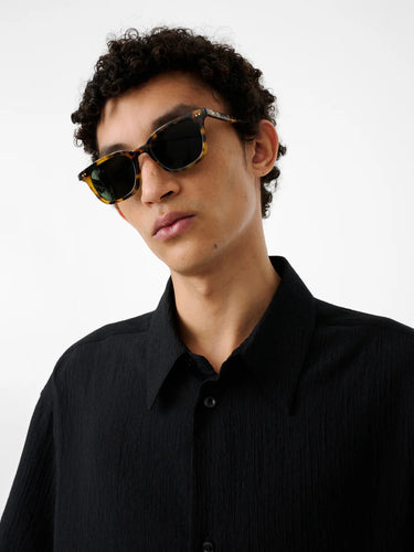 Sanko Matelasse Shirt | BLack