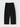Shire Cotton Pleated Pant | Black