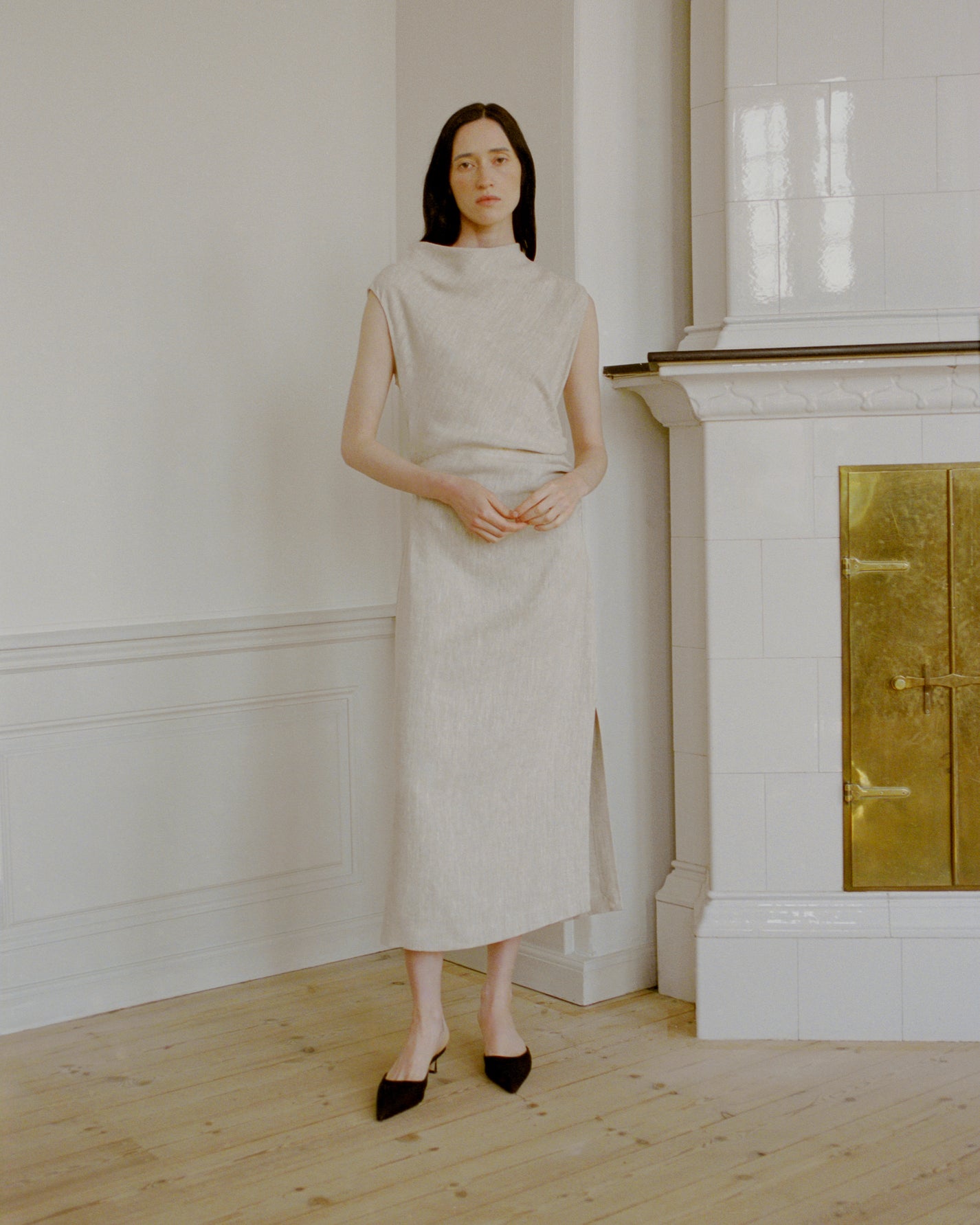 Sahara Dress | Neutral