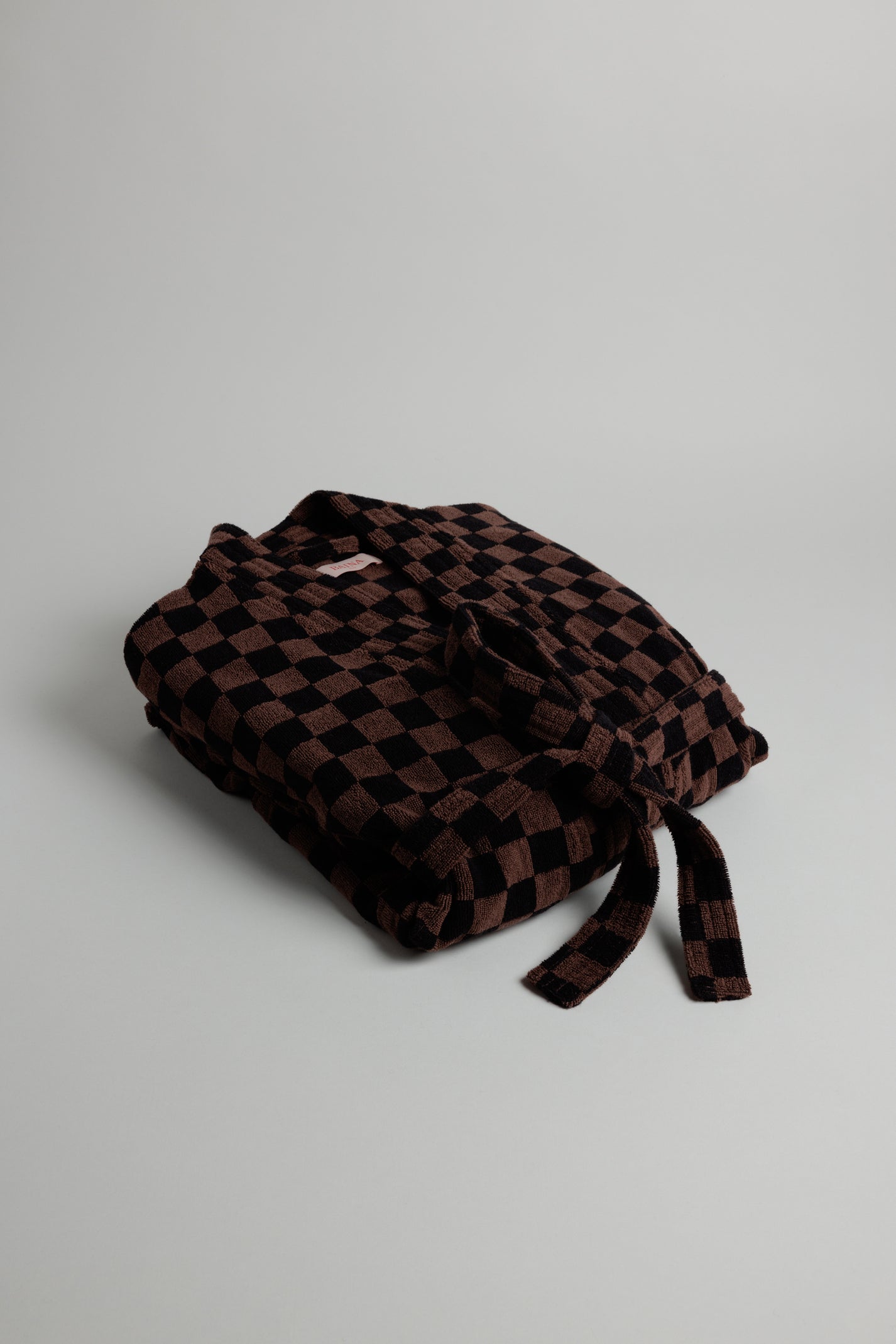 Sulis Bath Robe | Tabac &amp; Noir
