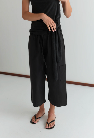 Mid Pocket Short | Black