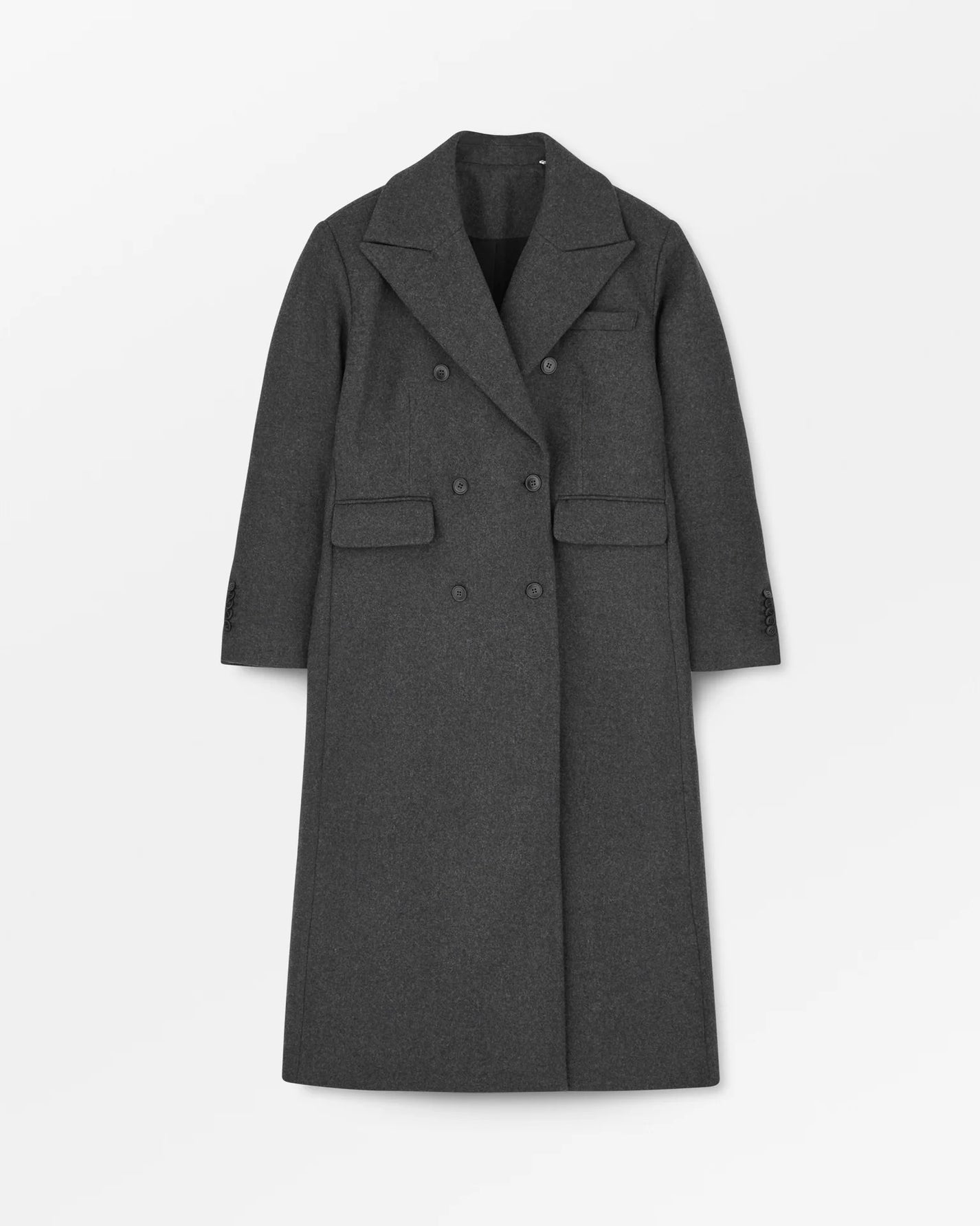 David Coat | Dark Grey Melange
