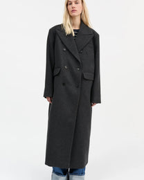 David Coat | Dark Grey Melange