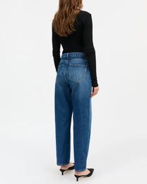 Allison Cropped Jeans | Vintage Washed Blue