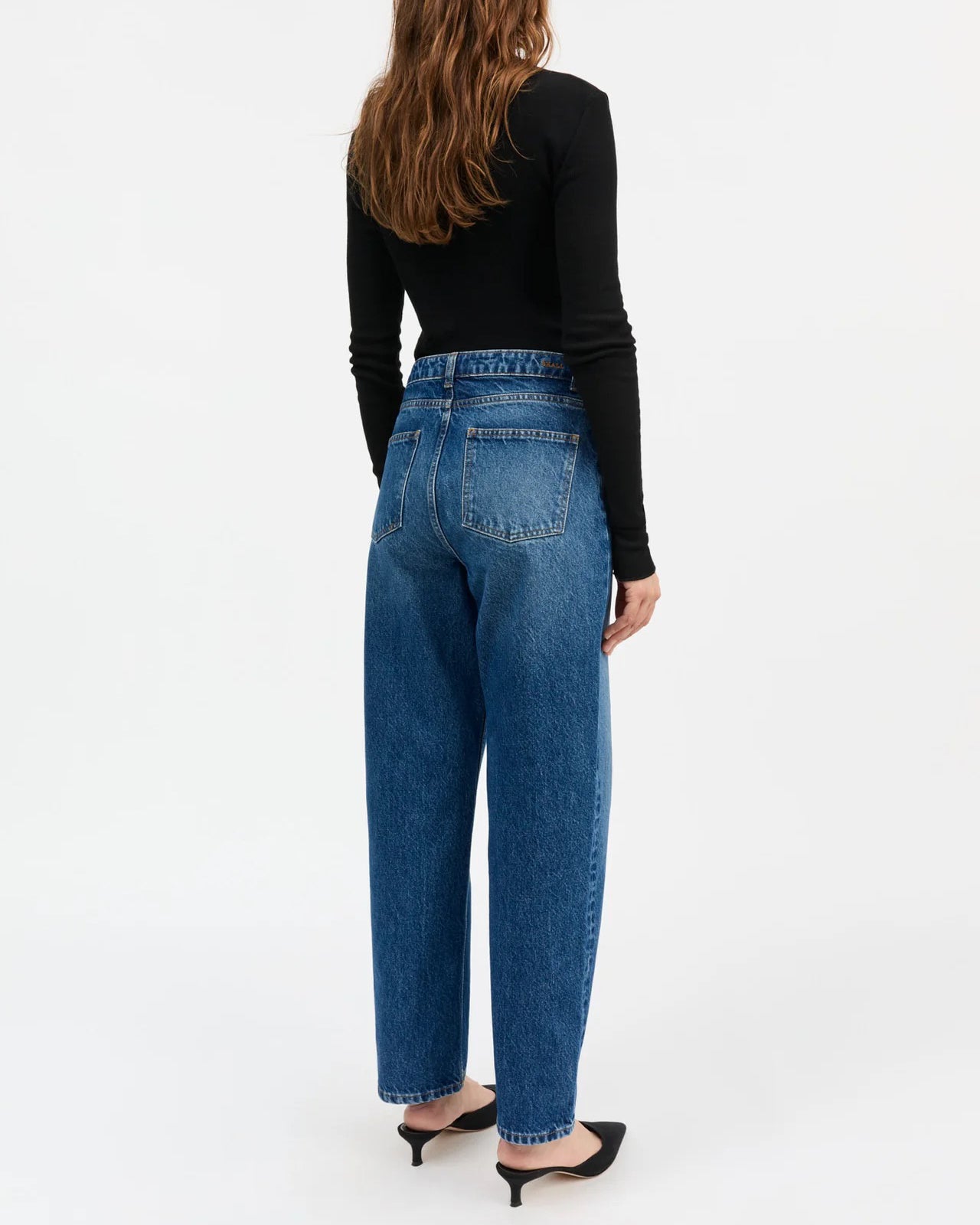 Allison Cropped Jeans | Vintage Washed Blue