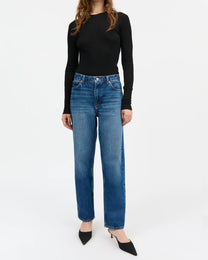 Allison Cropped Jeans | Vintage Washed Blue