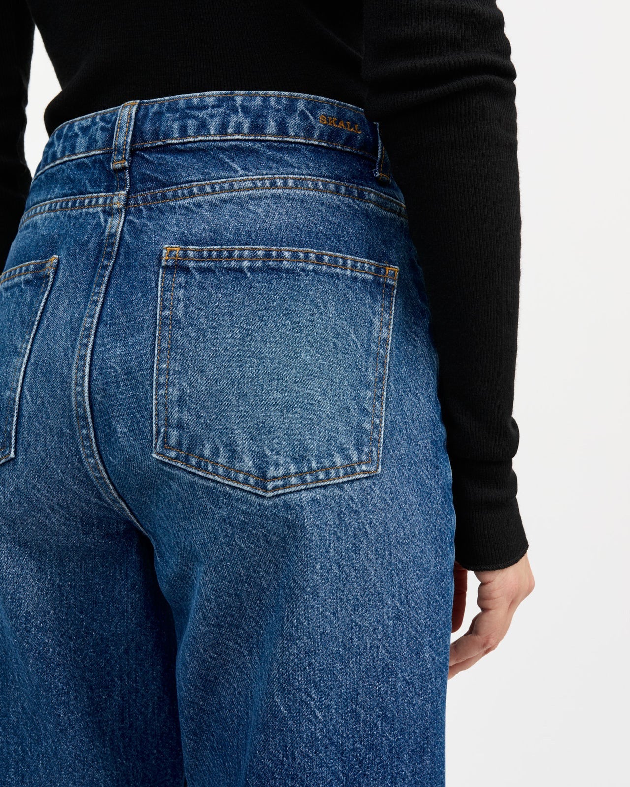 Allison Cropped Jeans | Vintage Washed Blue