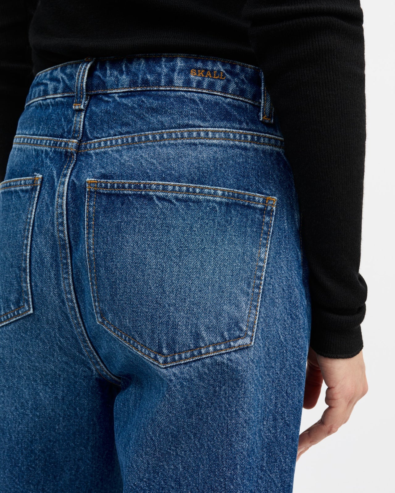Maddy Straight Jeans | Vintage Washed Blue