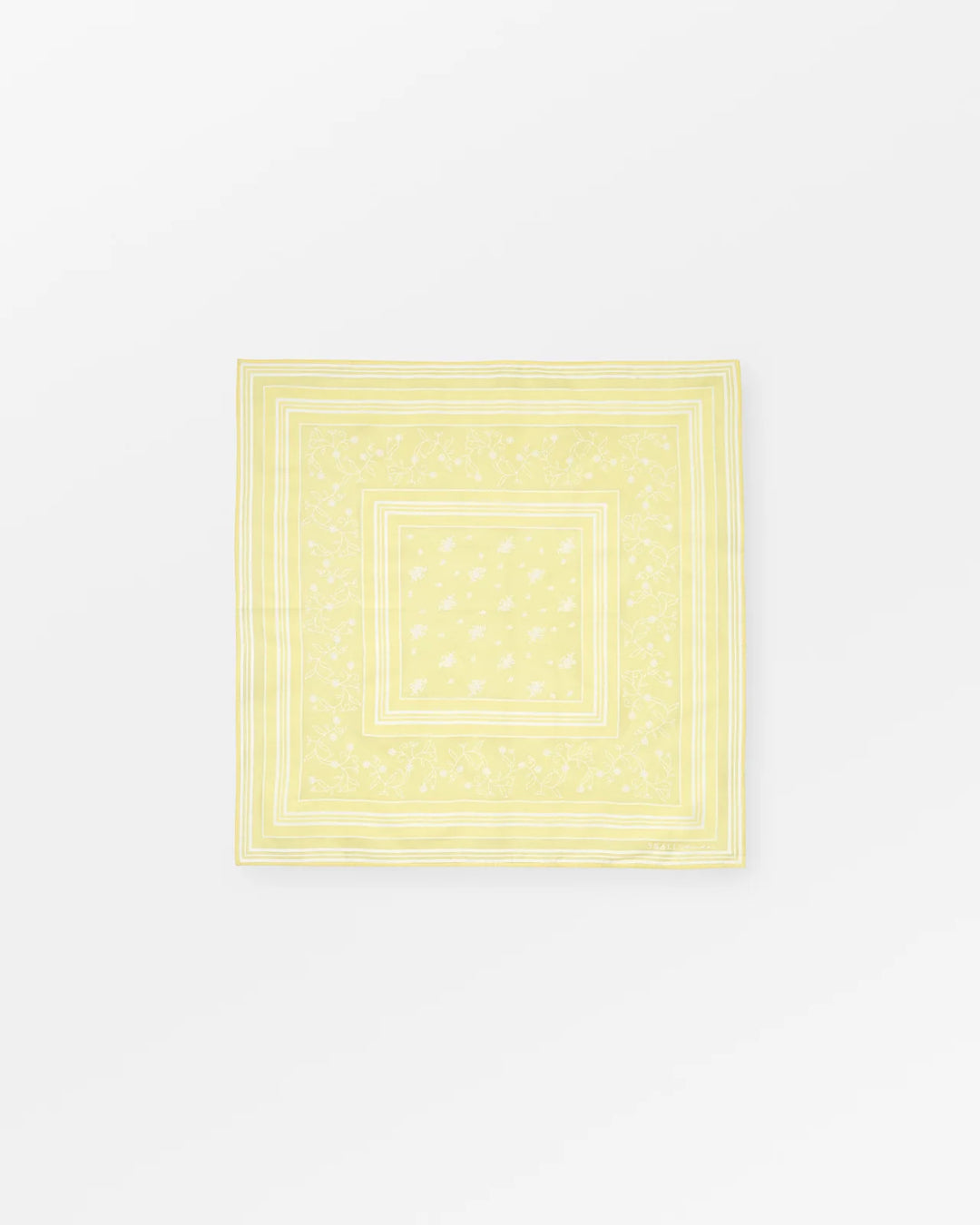 Classic Scarf | 55x55 | Light Yellow