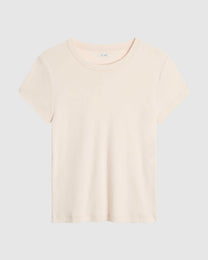 Organic Cotton Baby Tee | Shell Pink