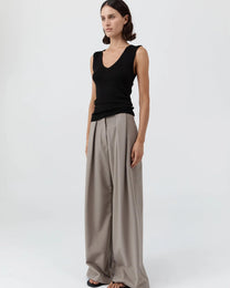 Organic Cotton 90s Top | Black