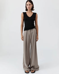 Organic Cotton 90s Top | Black