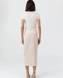 Organic Cotton Baby Tee | Shell Pink