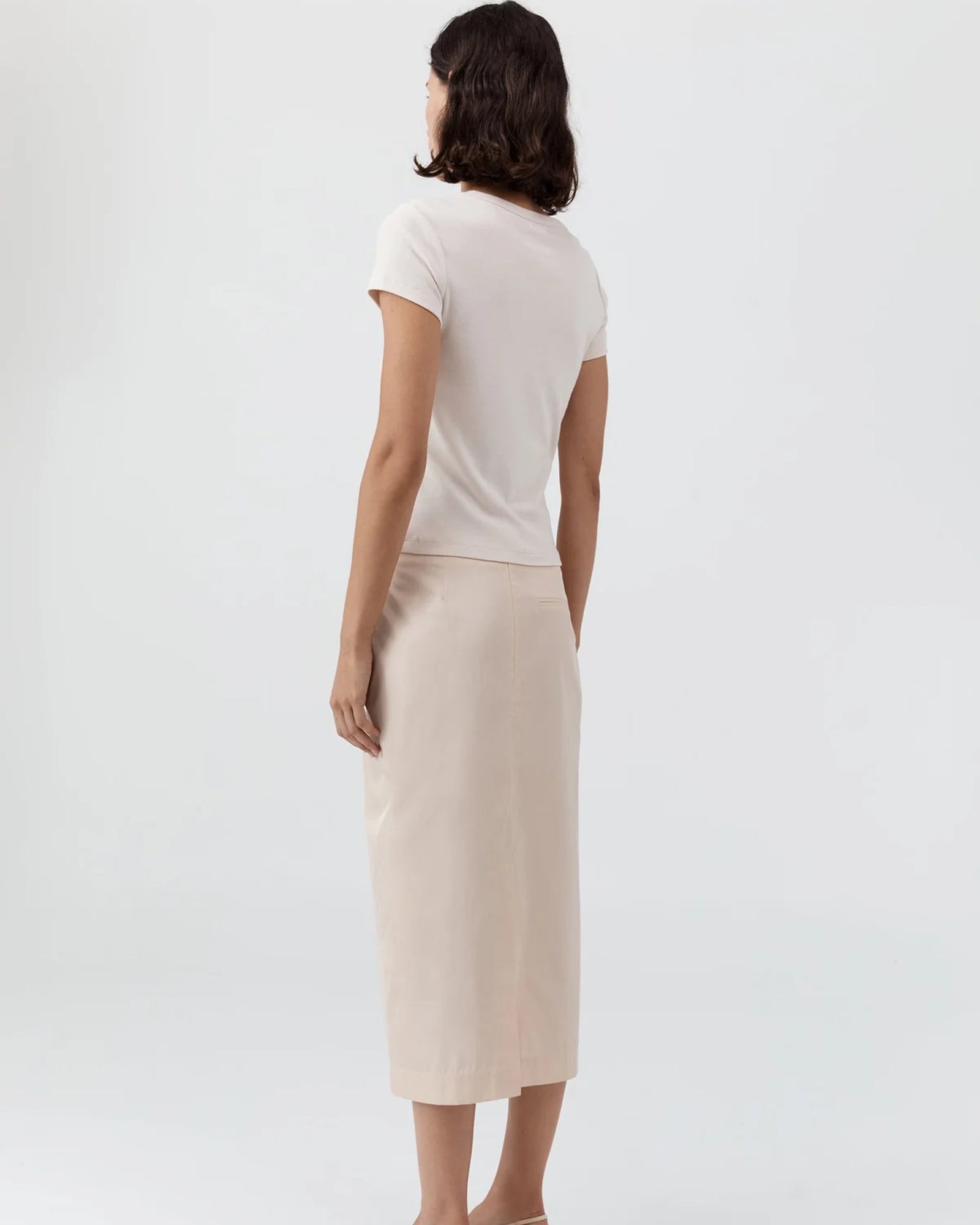 Organic Cotton Baby Tee | Shell Pink