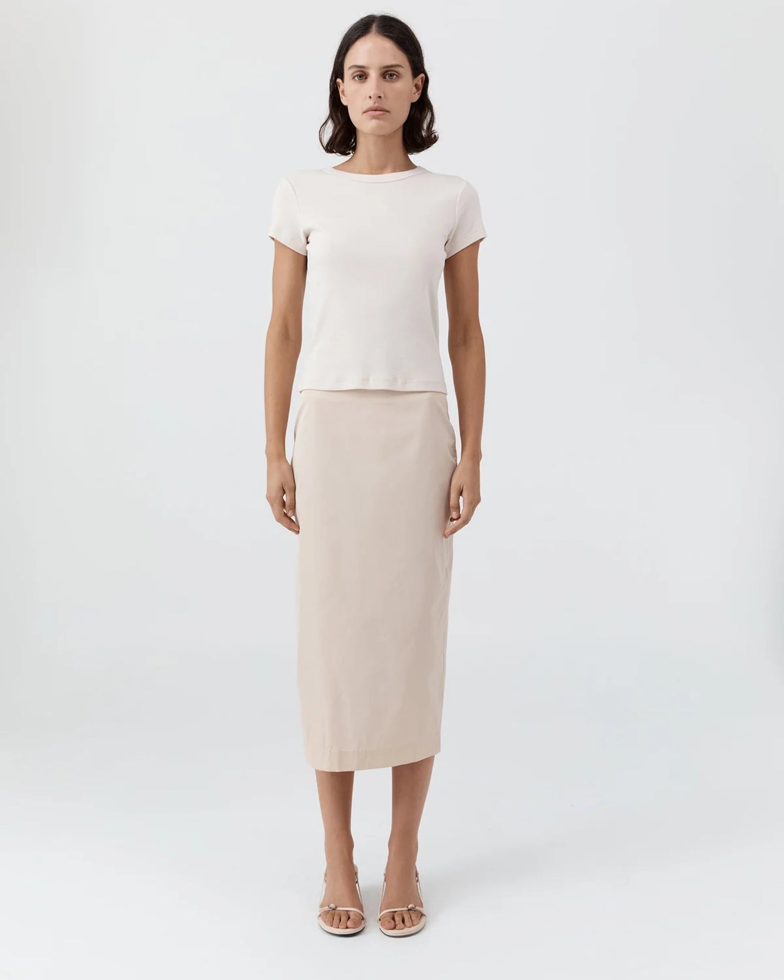 Organic Cotton Baby Tee | Shell Pink