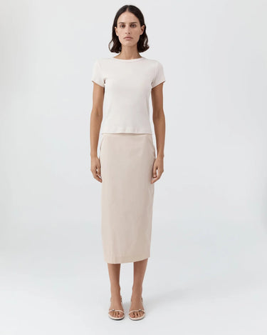 Organic Cotton Baby Tee | Shell Pink