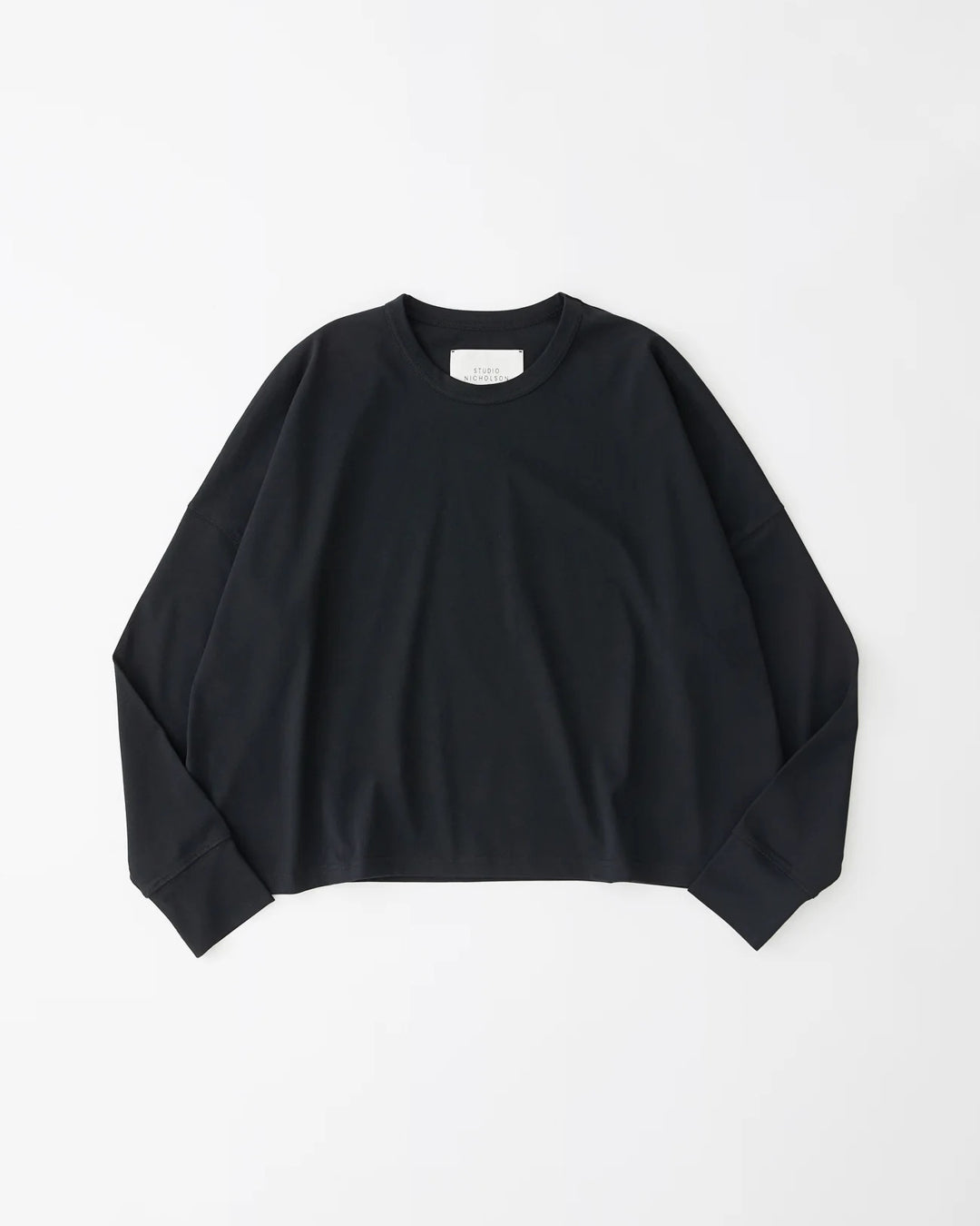 Loop Long Sleeve T-Shirt | Black