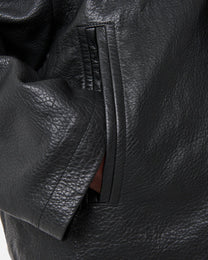 Del Leather Jacket | Black 