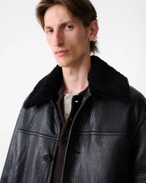 Del Leather Jacket | Black 