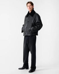 Del Leather Jacket | Black 