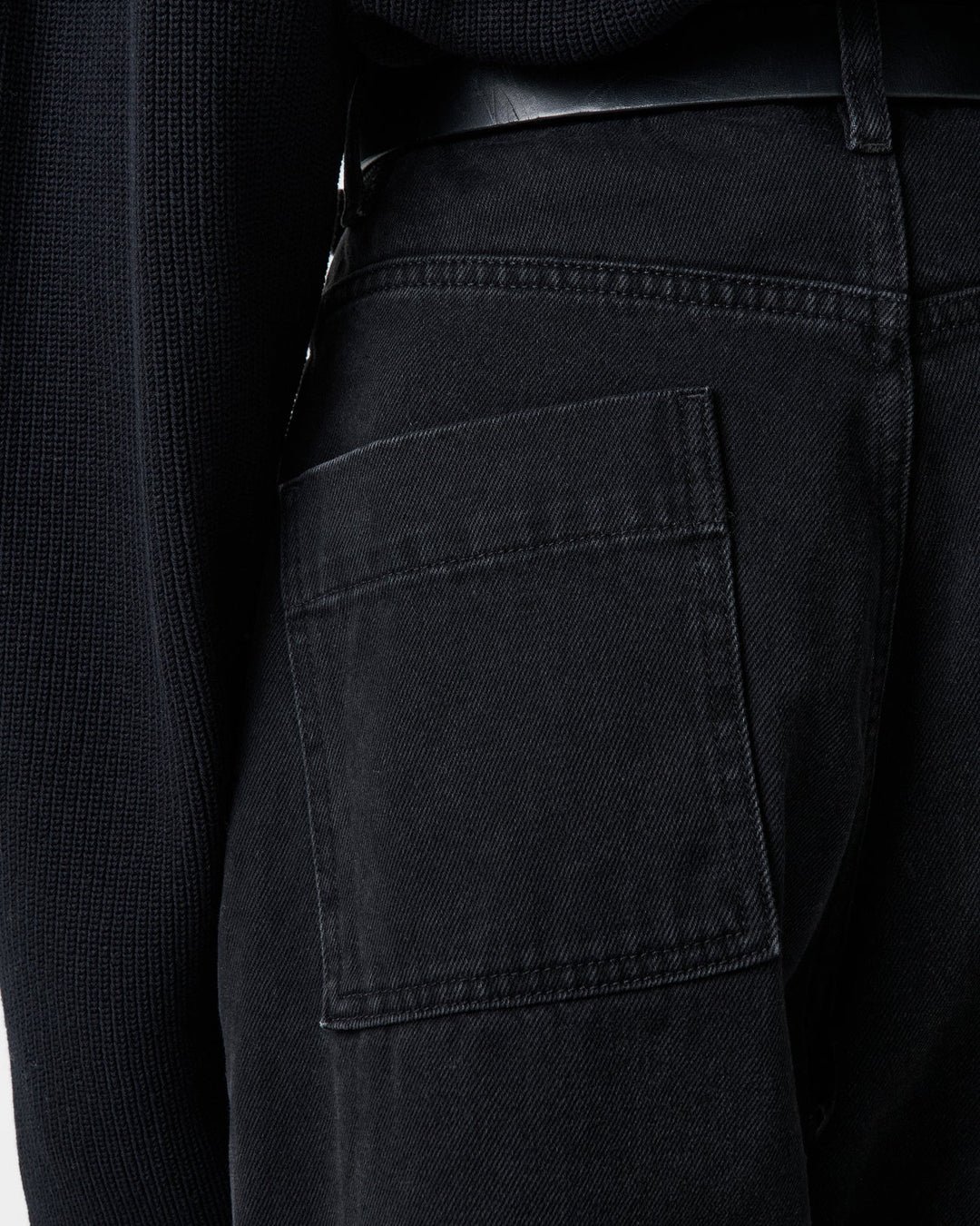 Ruthe Denim Pant | Washed Black