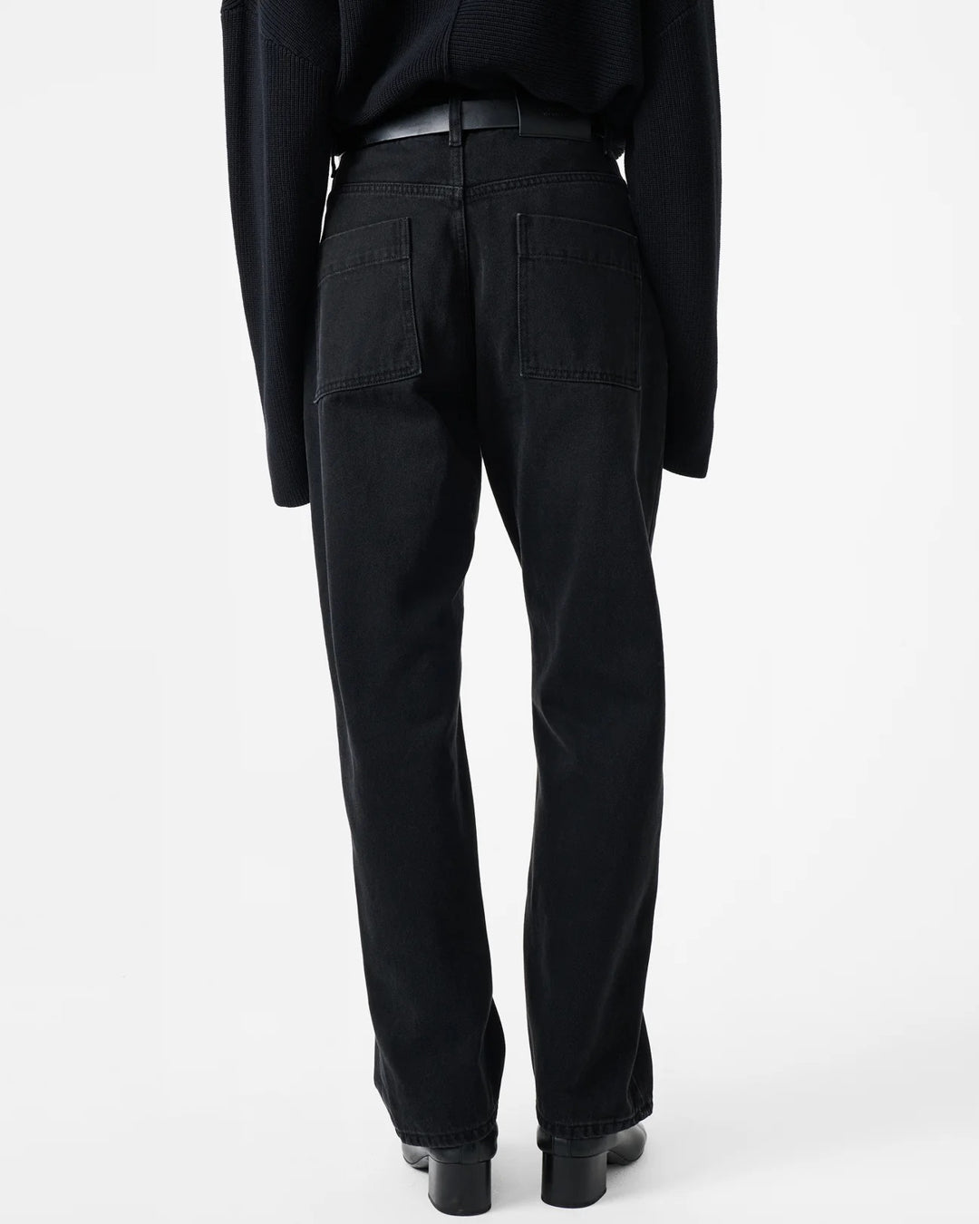 Ruthe Denim Pant | Washed Black