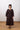 Tilda Dress in Dark Brown