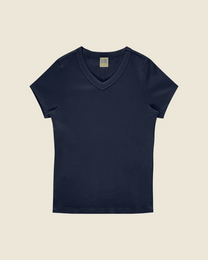 Jill Baby Tee | Navy