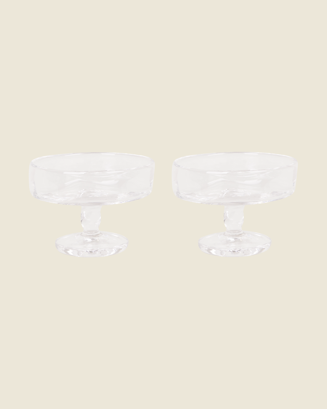 0405 Glass | Stem Glass | Wide | Set of Two