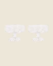 0405 Glass | Stem Glass | Wide | Set of Two
