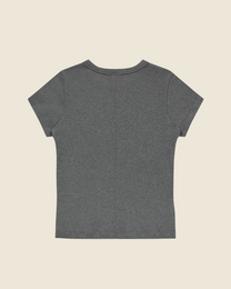 Jill Baby Tee | Melee Grey