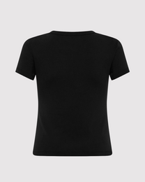 Organic Cotton Baby Tee | Jet Black