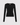 Organic Cotton Long Sleeve Top | Jet Black