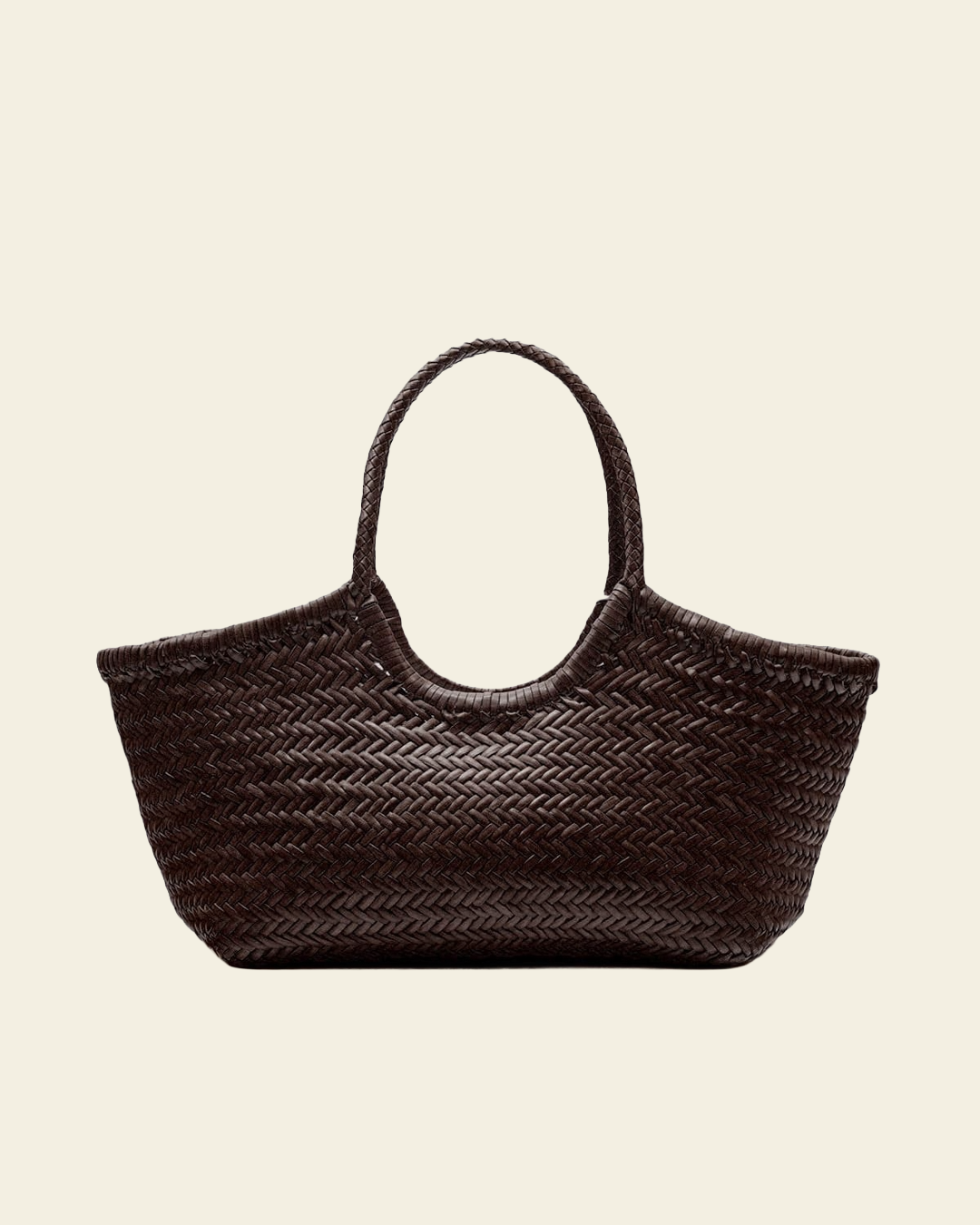 Nantucket Basket | Big | Dark Brown