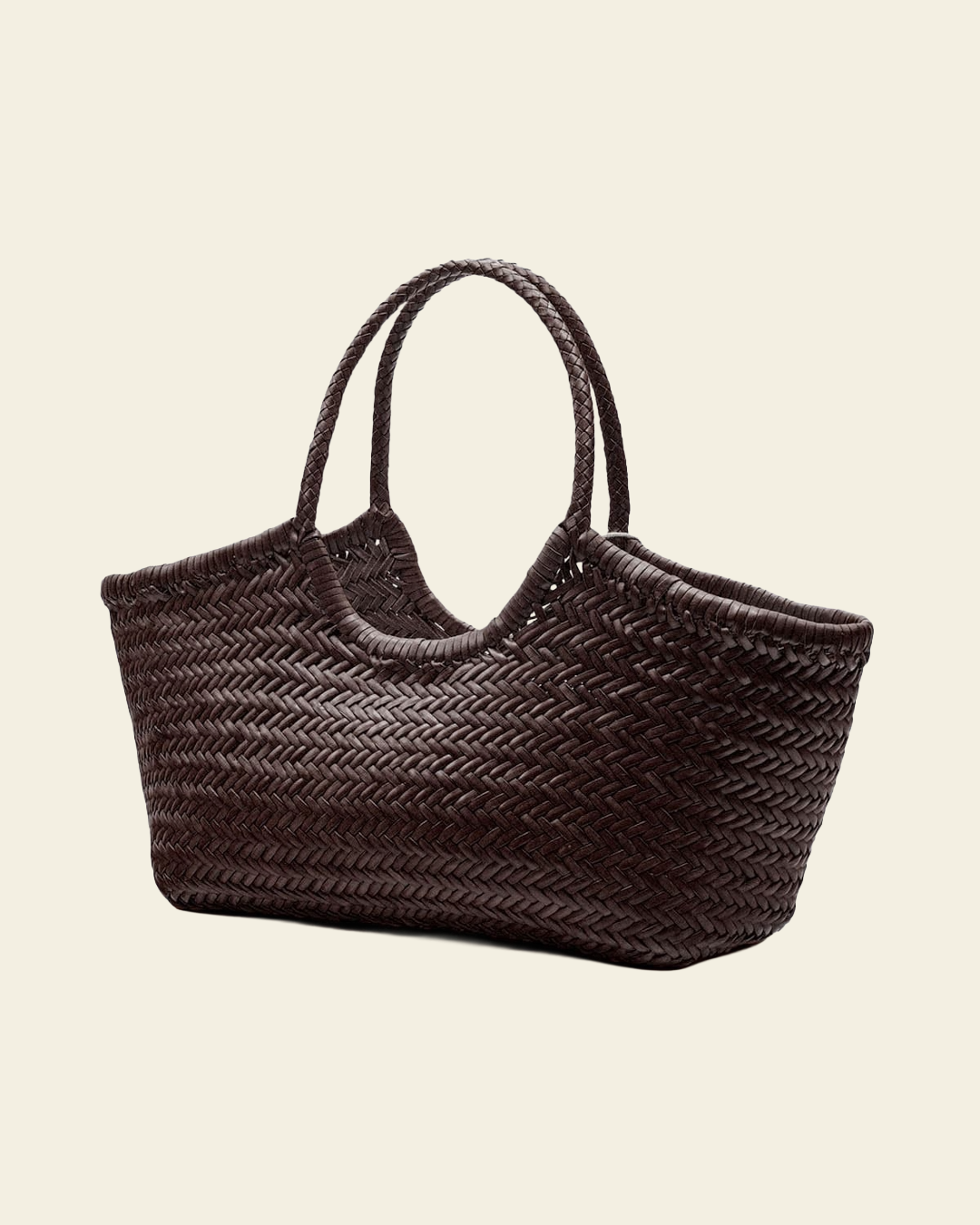 Nantucket Basket | Big | Dark Brown