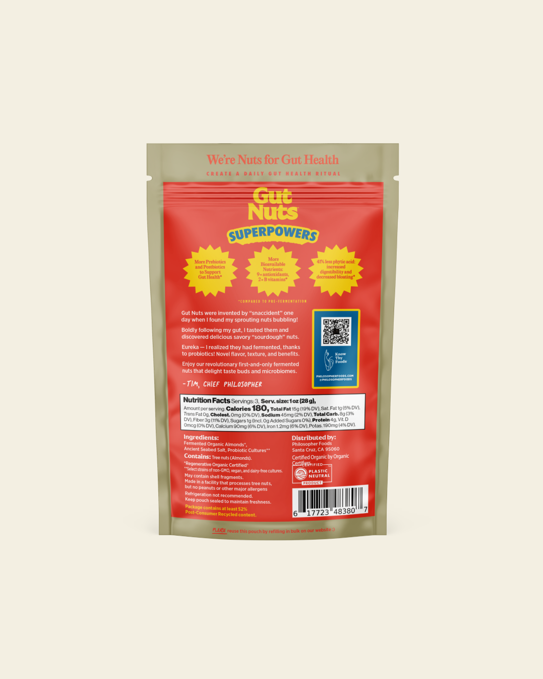 Gut Nuts | Organic Fermented Almonds