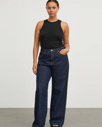 Willow Wide Jeans | Indigo Blue Denim