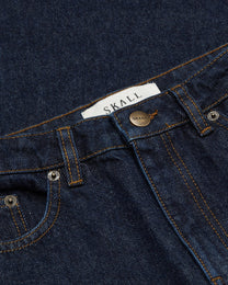 Willow Wide Jeans | Indigo Blue Denim