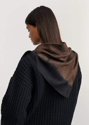 Winona Silk Scarf | Mix Brown