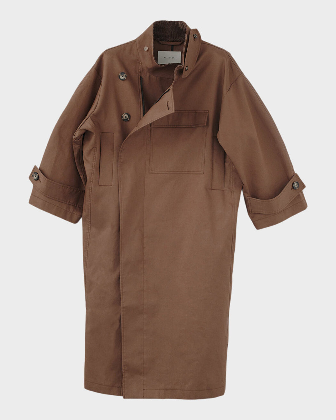 AF Agger Water Resistant Coat | Brown | RAASTED