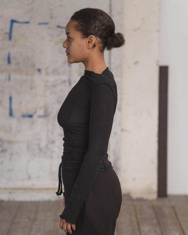 Omato Long Sleeve Tee | Black