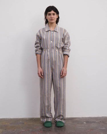 Carte Pants | Grid Stripe
